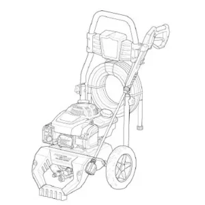 BRIGGS AND STRATTON Pressure Washer Model 020771-00 Image